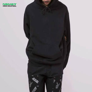 Wholesale Heavyweight <b>Men's</b> <b>Thermal</b> Hoodies Custom Plus Size 100% Cotton Oversized Cropped Plain Dyed <b>for</b> Winter - Product Image 4