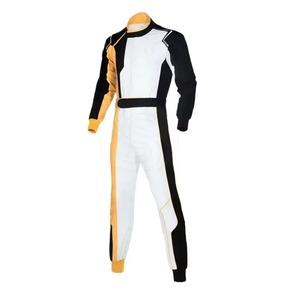 Cardura de cuero de alta calidad a prueba de viento de talla grande Go Kart Racing Suit personalizado nombre del equipo uniforme precio razonable OEM disponible - Product Image 2