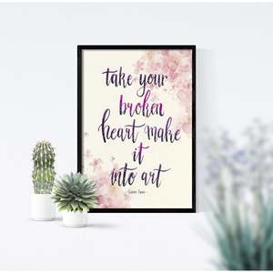 Transformez votre cœur brisé en œuvre d'art : Impression d'art sur le thème de la nature morte de Madeleine - Product Image 2