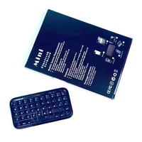 Keyboard nirkabel Mini portabel Universal, dapat diisi ulang baterai Lithium senyap tablet Tangan komputer PC Keyboard gigi biru