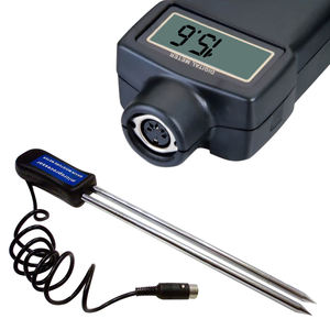 Humidimètre numérique portable durable pour céréales 8-20% avec sonde à 2 broches gratuite pour riz, maïs, blé, paddy - Product Image 5