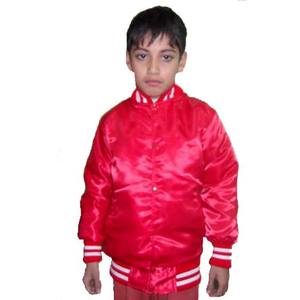 Veste universitaire garçons avec logo brodé personnalisé Sweat-shirt de sport scolaire pour l'hiver Vestes de baseball pour enfants Technique lavée - Product Image 1