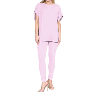 Ensemble de leggings baggy à épaules dénudées pour femmes - Product Image 4