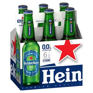 Heineken große Bierglasflaschen, 330 ml × 24 Flaschen zählen Heineken Bier 5% ABV Großhandel/Großhandelspreis