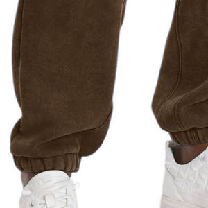 Ropa para exteriores Pantalón de chándal Ropa deportiva Tela de algodón Colección de invierno Pantalones de chándal relajados y cómodos para hombres - Product Image 6