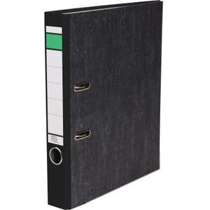 DIN <b>A4</b> Binder 50mm 100% Recycled Paper Black File <b>Folder</b>-Neutral Goods - Product Image 1