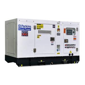 Générateur diesel portable Perkins 30 KVA, silencieux triphasé, avec démarrage automatique et installation automatique (ATS) - Product Image 1