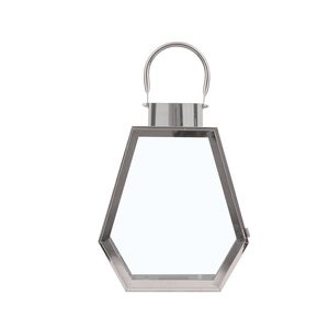 Lanterne élégante en acier inoxydable pour la décoration extérieure du jardin, parfaite pour l'éclairage moderne de la maison et du patio pendant les soirées - Product Image 2