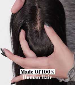 Paquets de cheveux humains originaux à double couverture complète, soyeux et droits, sans enchevêtrement, non traités, pour extensions de cheveux - Product Image 2