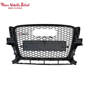 Für Audi Q5 Wechsel zu RSQ5 SQ5 Front stoßstangen grill versand bereit Silber hochwertige Mesh Facelift