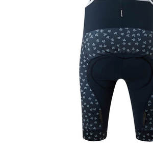 Cuissard de cyclisme personnalisé pour femmes avec coussin en gel 3D souple évacuant l'humidité Bretelles en maille en tissu respirant et antidérapant - Product Image 6