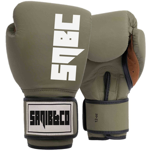 ถุงมือชกมวย MMA แบบมืออาชีพ รับทำโลโก้ OEM ปิดแบบผูกเชือก หนัง PU คุณภาพสูง 8 ออนซ์ มีหลายขนาดให้เลือก - Product Image 6