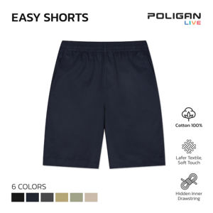 Pantalones para hombre Easy Shorts Algodón en blanco 100% Tacto suave Cómodo Personalizado Alta calidad 177 GMS - Product Image 5
