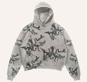 Sweat à capuche en coton pour hommes fabriqué sur mesure production en vrac de haute qualité polaire chaude matériel d'usine oem gym hiver mode - Product Image 2