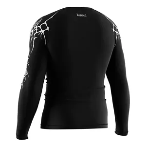 En stock : Rashguard pour homme en Spandex à séchage rapide, commande en gros OEM - Product Image 6