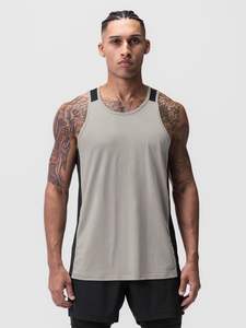 Camiseta Deportiva de Algodón 100% al por Mayor para Hombre, Talla Personalizada, Ropa de Gimnasio, Informal, Transpirable, de Punto, Estilo Musculoso - Product Image 2