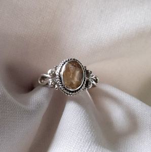 Nouvelle arrivée bague en quartz citron 925 bijoux de fiançailles en argent sterling pour les fêtes et les anniversaires - Product Image 4