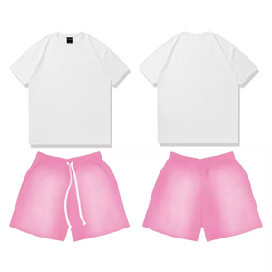 Personnalisé Hommes Running Training Hommes Shorts Sweat Suit Ensemble D'été Vêtements Ensemble Shorts Ensemble Deux Pièces Hommes Ensembles D'été - Product Image 3
