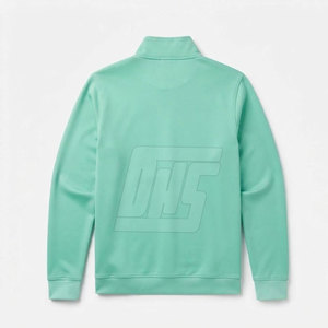 Performance <b>Men</b> Quarter Zip <b>Jacket</b> Breathable Sports Training Pullover Long Sleeve <b>Running</b> Workout Athletic Outdoor Wear - Product Image 2
