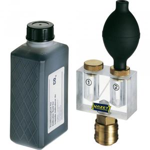 เครื่องทดสอบการรั่วไหลของฝาสูบยางสำหรับยานยนต์ Hazet 4800 สำหรับอะแดปเตอร์หม้อน้ำ - Product Image 1