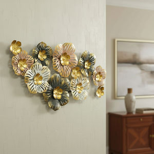 งานตกแต่งผนังโลหะทำมือแบบกำหนดเอง ของตกแต่งบ้าน ผู้ผลิตจากอินเดีย ขายส่งจำนวนมาก - Product Image 3