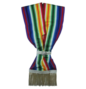 Estola de Graduación Blanca Lisa de Alta Calidad para Sublimación, Longitud de 60 o 72 Pulgadas, para Uniformes Tácticos - Product Image 3