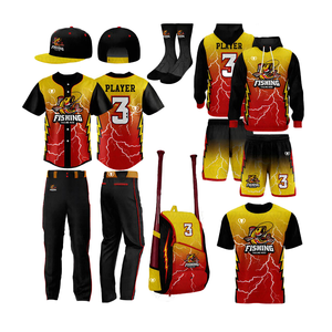 Custom Baseball Team Wear Teams Deal Packages <b>Sublimated</b> <b>Hoodie</b> Jacket Shorts Backpack - Product Image 1