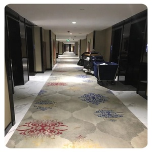 Tappeto da sala per banchetti di lusso Design personalizzato da parete Axminster in lana/nylon - Product Image 5