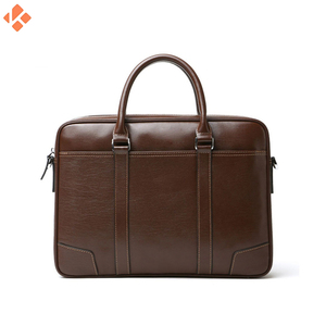 Vente en gros de sacs pour ordinateur portable en cuir Sacs à bandoulière en cuir PU pour ordinateurs portables Sac pour ordinateur portable en cuir véritable PU OEM - Product Image 2