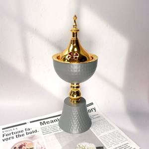 Quemador de Incienso de Carbón Aromático Ecológico de Diseño Simple Musulmán de Dubái, Cinco Colores Mezclados, Decoración Diaria para Fiestas, Bakhoor Portátil - Product Image 2