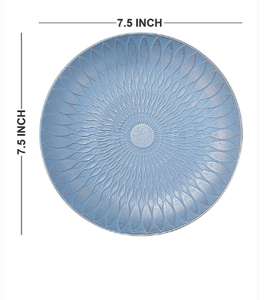 Ak – plaque en laiton mate de couleur bleue, Art mural pour la décoration de la chambre d'amour - Product Image 5