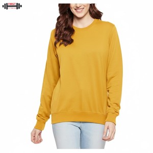 Concevez votre propre sweat-shirt d'hiver décontracté pour femme, respirant, streetwear, logo frontal personnalisable, polaire de haute qualité - Product Image 1