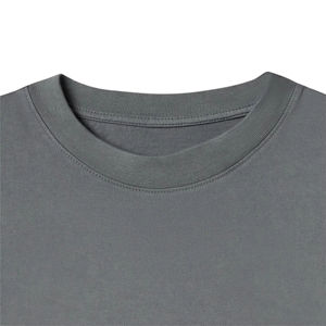 Hot Selling Heavy Cotton High Quality T <b>Shirt</b> Oversized Custom <b>Black</b> Heavy Weight <b>Men's</b> T-<b>shirts</b> - Product Image 3