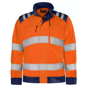 Chaqueta Softshell de Alta Visibilidad Personalizada al por Mayor, Chaqueta de Seguridad de Construcción Reflectante, Impermeable y Ligera - Product Image 5