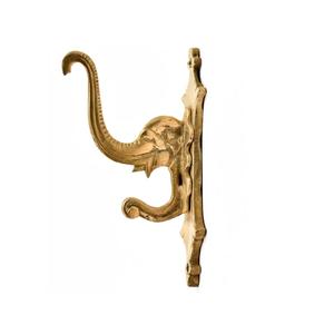 Gancho de pared de pájaro decorativo de latón, colgador Vintage de abrigo de pájaro, ganchos de artesanía para regalo - Product Image 2