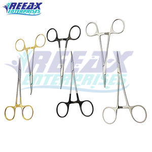 Reeax ชุดอุปกรณ์ผ่าตัดพื้นฐานสำหรับการจับห้ามเลือดเครื่องมือผ่าตัดหลอดเลือดแดง6ชิ้น - Product Image 3