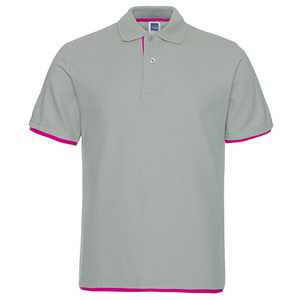 เสื้อโปโลผ้า100% โพลีเอสเตอร์ปักลายกรัมแห้งเร็วระบายอากาศได้ดีกำหนดเองได้190กรัม - Product Image 2