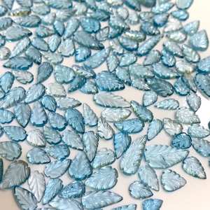 Gema de Topacio Azul Cielo Suelta en Forma de Hoja para Joyería de 6 a 12 mm - Product Image 2