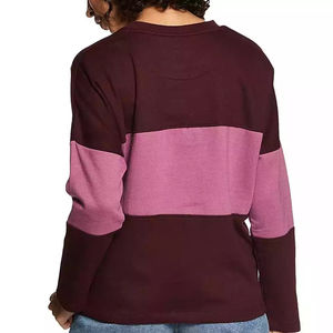 Sweat-shirts en tricot décontractés 100% coton de couleur unie pour femmes et logo personnalisé Vêtements d'hiver à séchage rapide - Product Image 2