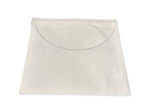 Premium Quality Purple <b>Leather</b> Masonic <b>Apron</b> Kit with Embroidered Logo - Product Image 5