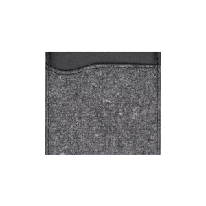 Bespoke Men's Minimalist Felt Adhesive Card Case Gray Regular Size-RFID Fashionable Bag for Credit Cards <b>Documents</b> Office - Product Image 2