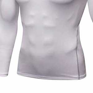 Rashguards de compression MMA personnalisés, imprimés par sublimation, vente d'usine, conception OEM personnalisée, rashguard pour hommes - Product Image 6