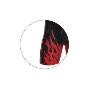 Camiseta de lucha libre estampada en Color negro y rojo para hombres jóvenes, uniformes de lucha de Spandex, logotipo del equipo, traje de levantamiento de pesas, camiseta de gimnasio - Product Image 4