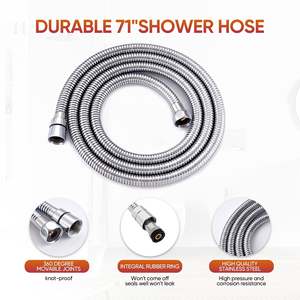 Modalità a spruzzo 10 ad alta pressione palmare per Teflon rivestito filtro per soffione doccia Anti-perdita staffa in testa per doccia - Product Image 4