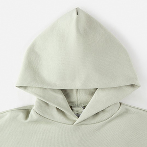 Sweat à capuche boxy Streetwear ample et ample avec tissu en coton de haute qualité pour hommes, coupe personnalisée - Product Image 5