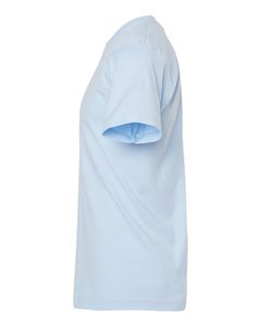 เสื้อยืดคอกลมแขนสั้นผ้าคอตตอนเนื้อนุ่มใส่ได้ทั้งชายและหญิง - Product Image 3