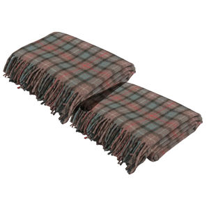 Mantas Jacquard de tartán de lana 100% de alta calidad Nuevo diseño Comodidad acogedora para el invierno Venta al por mayor disponible - Product Image 4