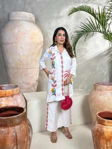 Meilleur ensemble Kurti Vetican pour tenue ethnique Kurti Palazzo pour femmes, tenue de fête de mariage et de célébration - Product Image 6