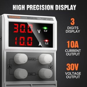 Adjustable 30V 10A DC <b>Power</b> <b>Supply</b> <b>Variable</b> Switching Digital Stabilizerregulated <b>Power</b> - Product Image 4