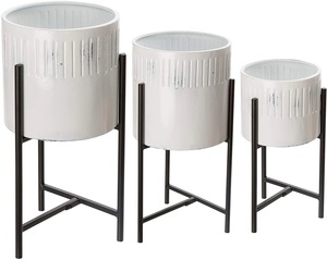 Support de plante en bois/bambou, petit format, finition époxy, écologique et léger, idéal pour l'intérieur et l'extérieur, pour la maison et le jardin - Vente chaude - Product Image 4